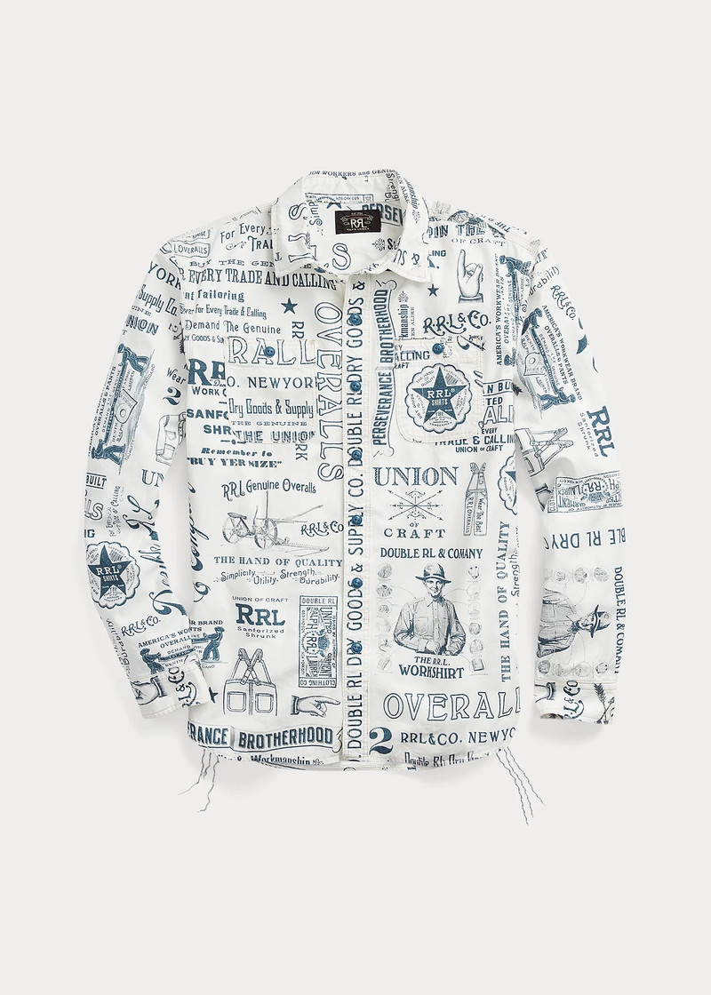 Poplin Graphic Workshirt 1
