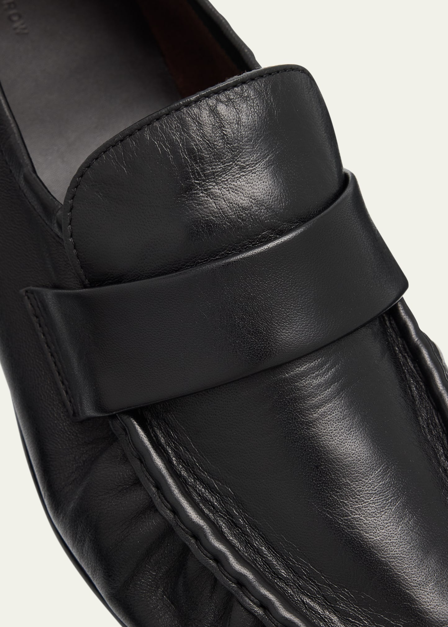 Men's Soft Napa Leather Loafers - 6