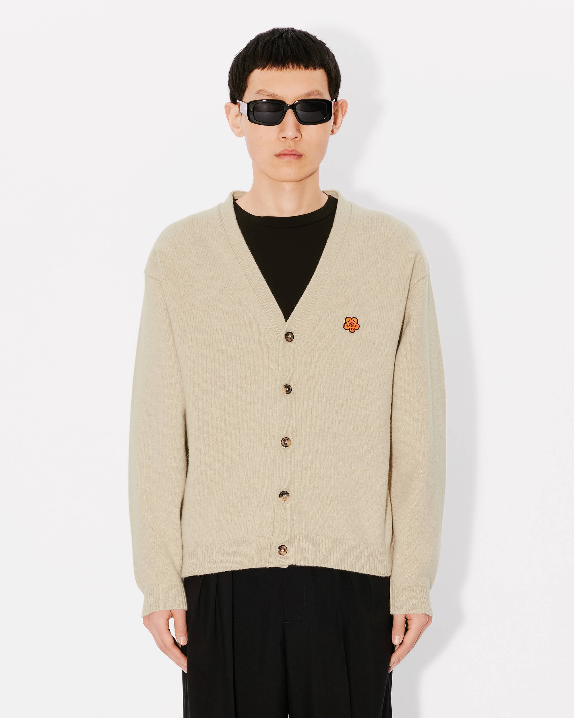 'Boke Flower' embroidered cardigan - 3
