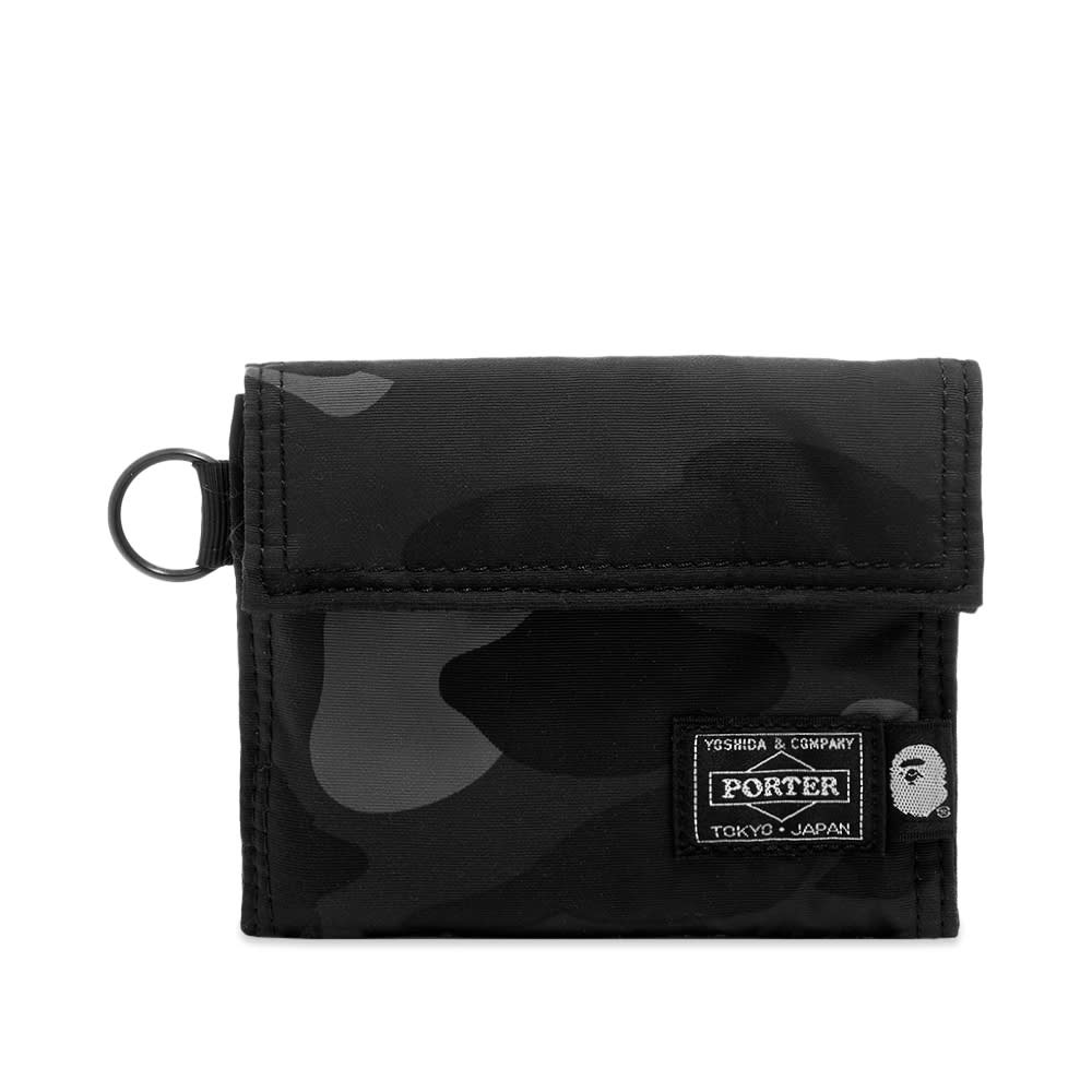 A Bathing Ape x Porter Colour Camo Wallet - 1