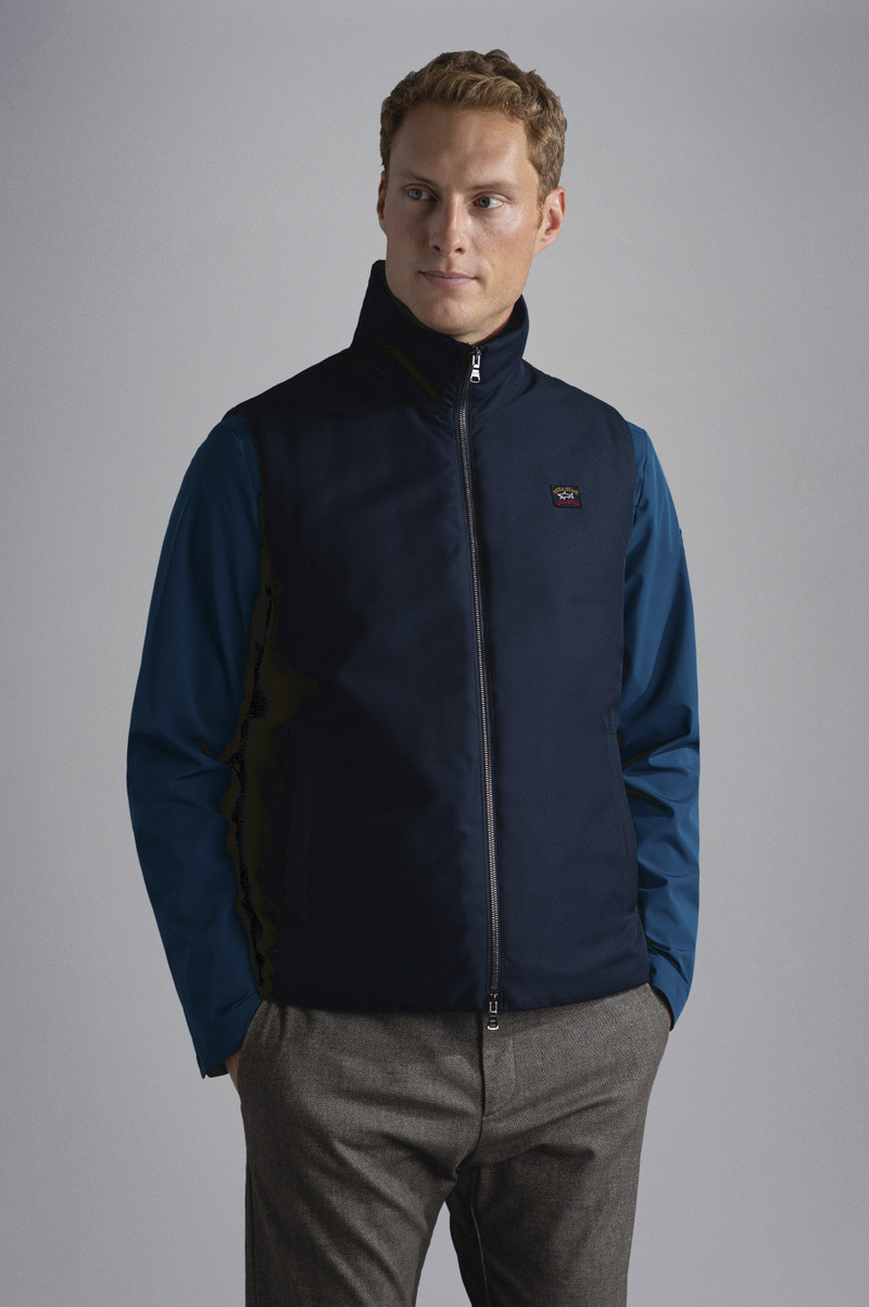 SAVE THE SEA TYPHOON® TWILL AND FAUX FUR VEST 6