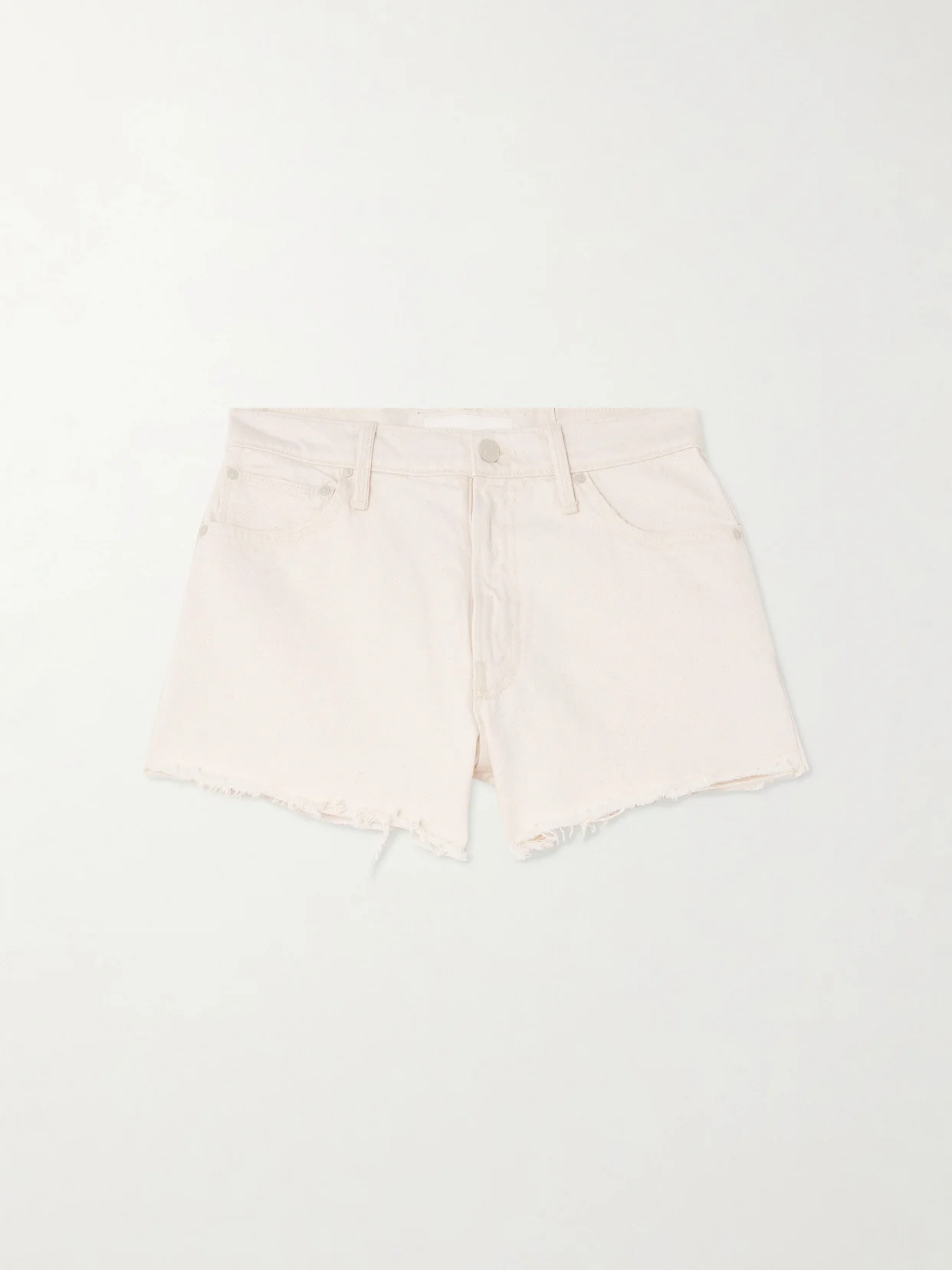 The Dodger Frayed Denim Shorts - 1