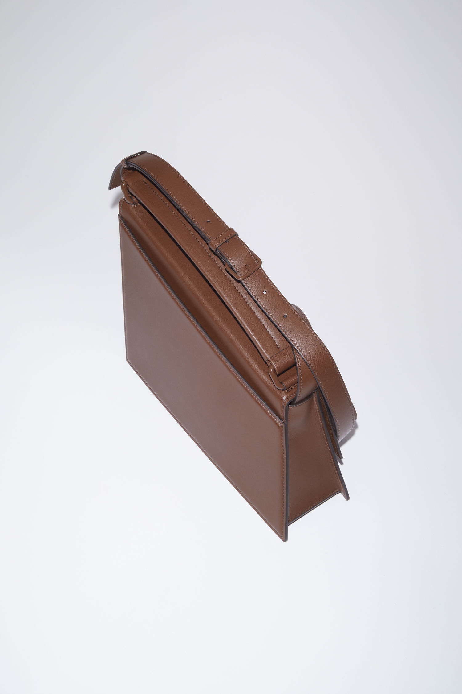 Distortion handbag - Chocolate brown - 5