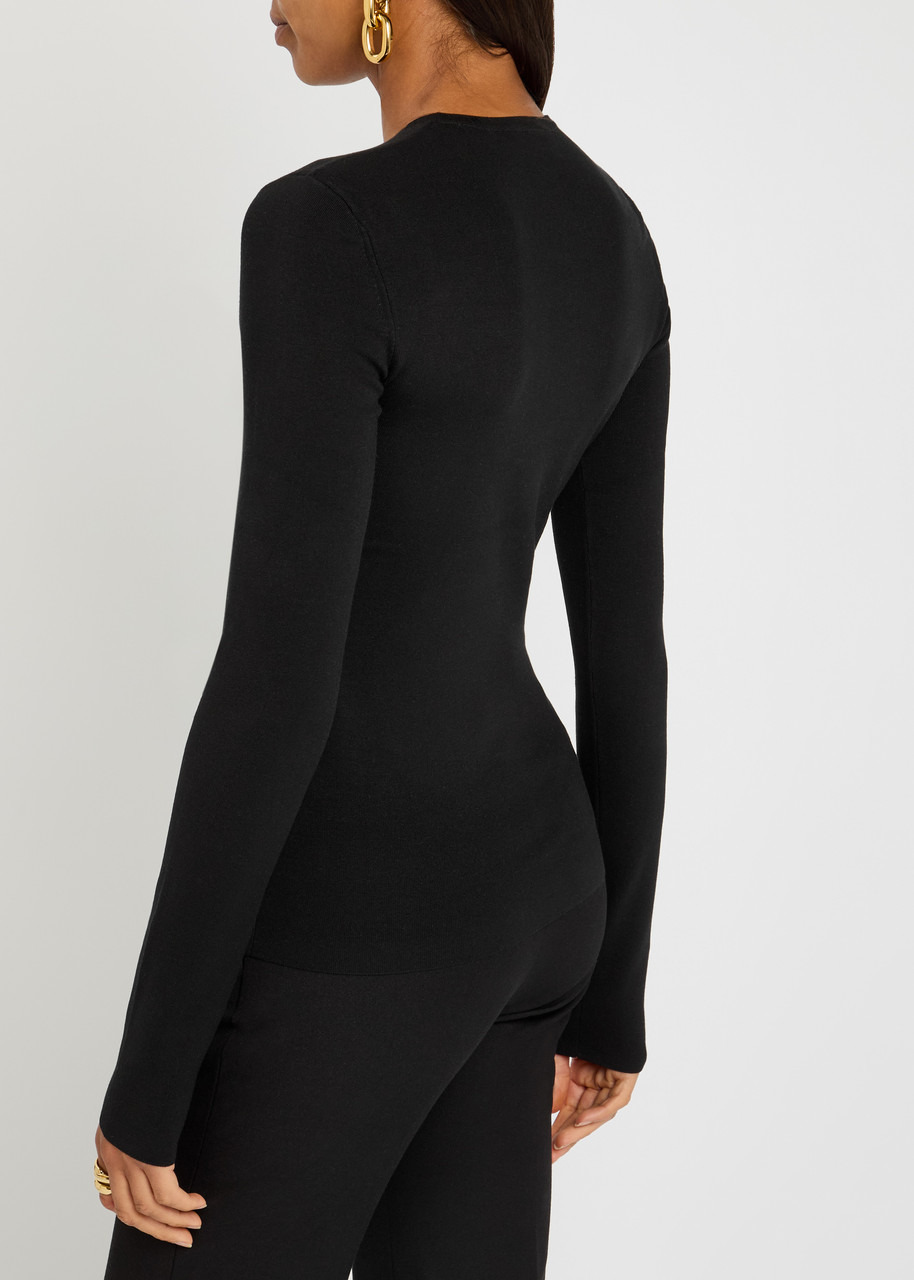 Joseph Stretch-silk Knit top - 3