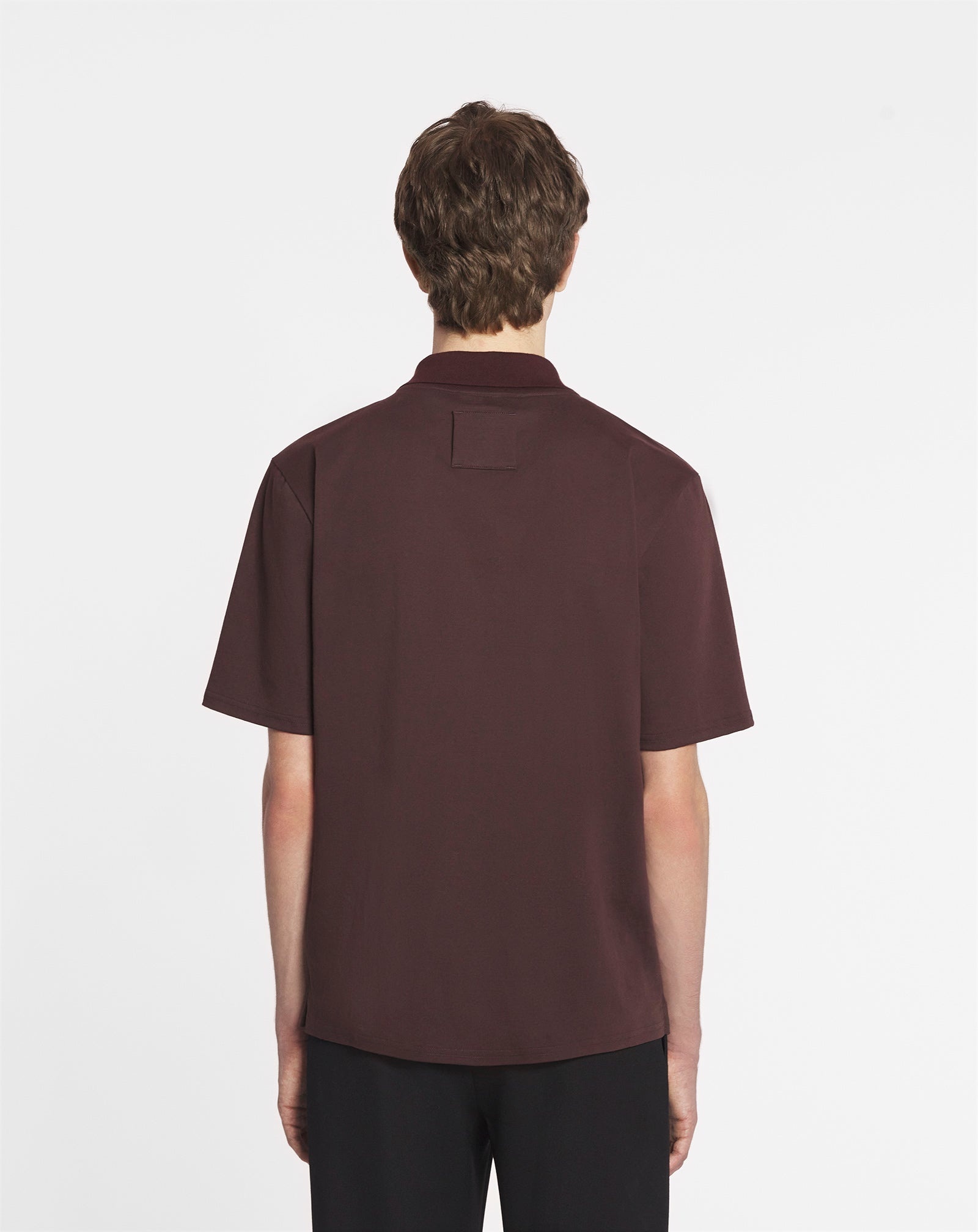 CLASSIC POLO SHIRT WITH MOHAIR DETAIL - 4