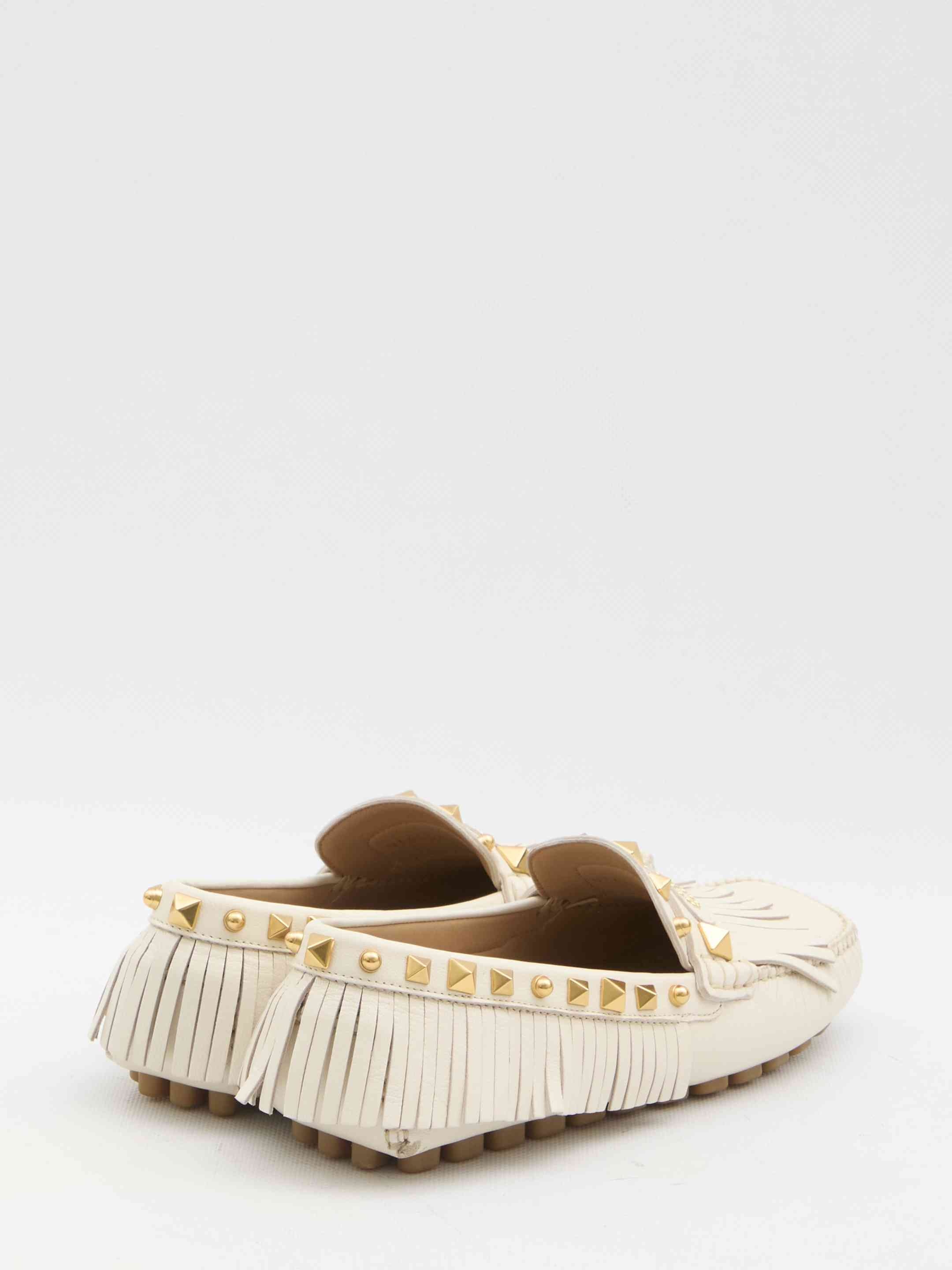 Valentino Garavani Women Plaster Caster Driver Loafers - 3