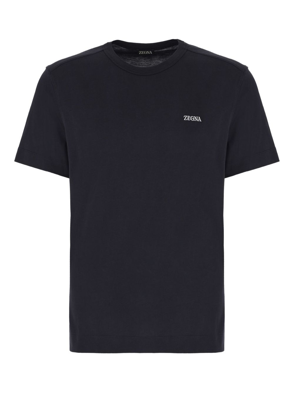 embroidered-logo polo shirt - 1