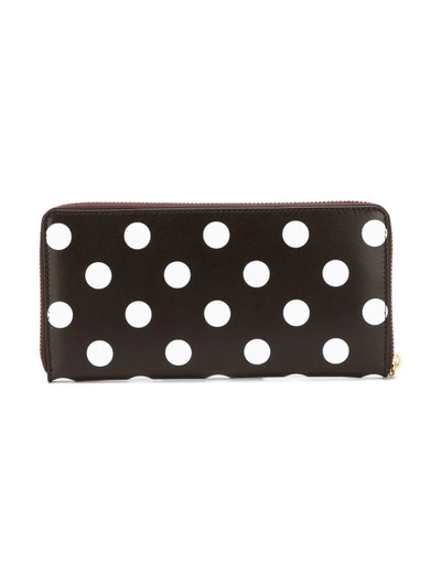 Comme Des Garçons Polka Dots Printed wallet outlook