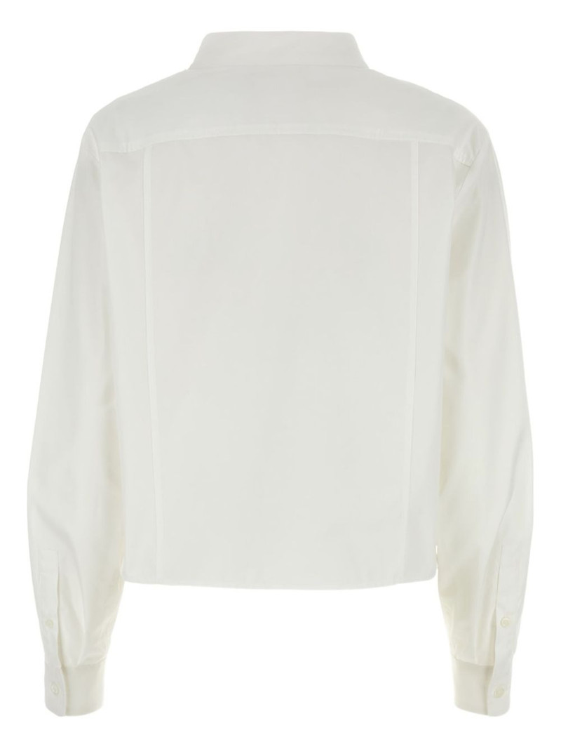 Givenchy high-neck pocket blouse outlook