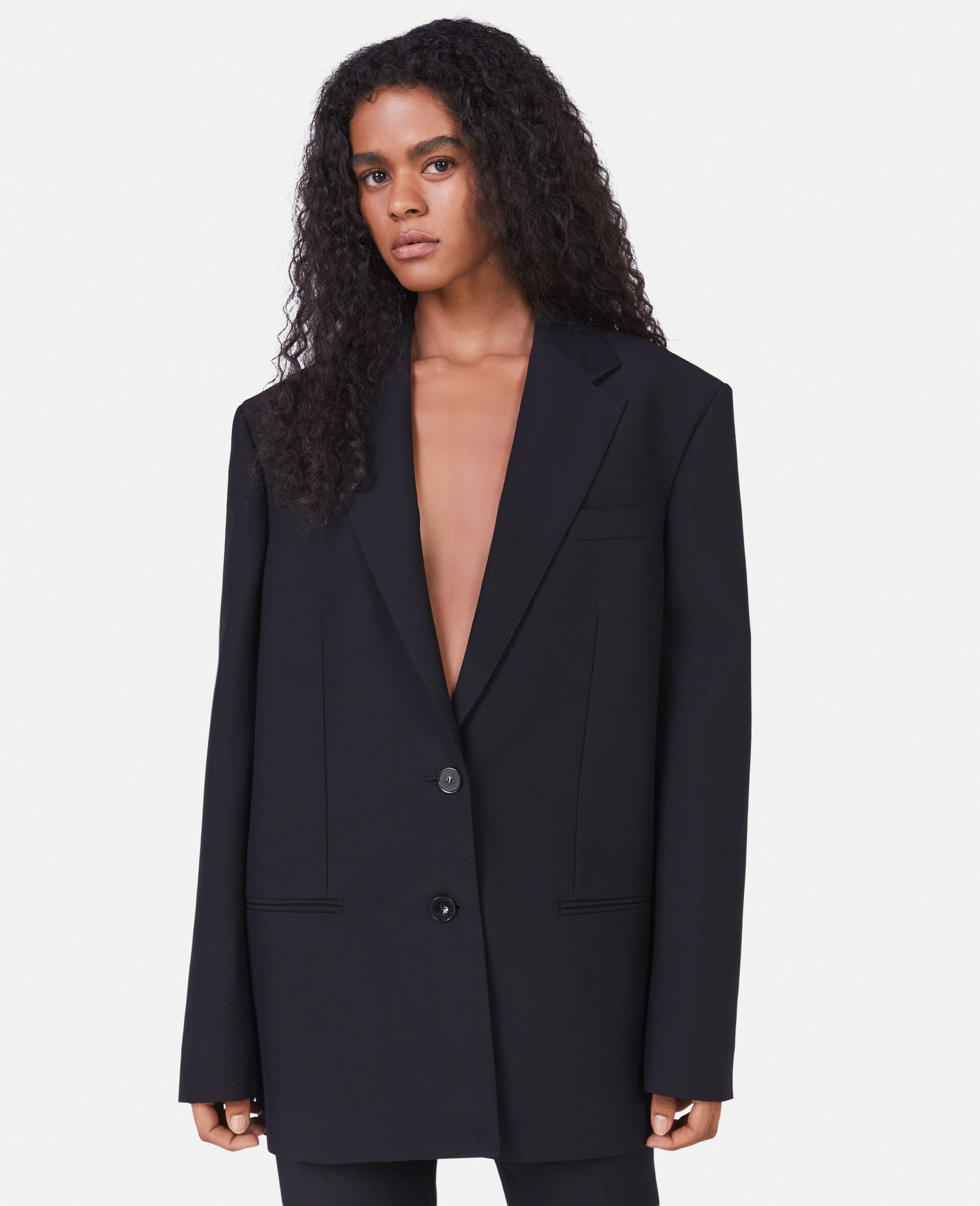Prince of Wales Check Oversized Blazer - 5