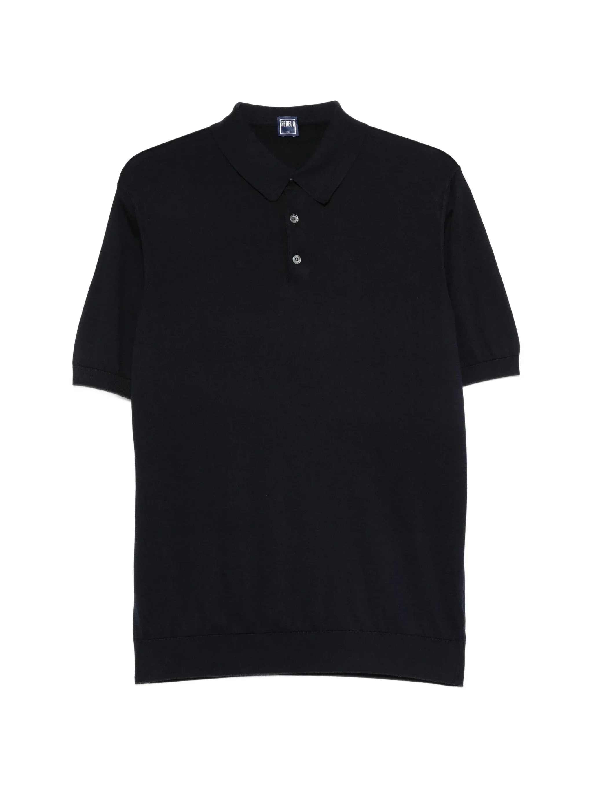 Fedeli Button-up Polo Shirt - 1