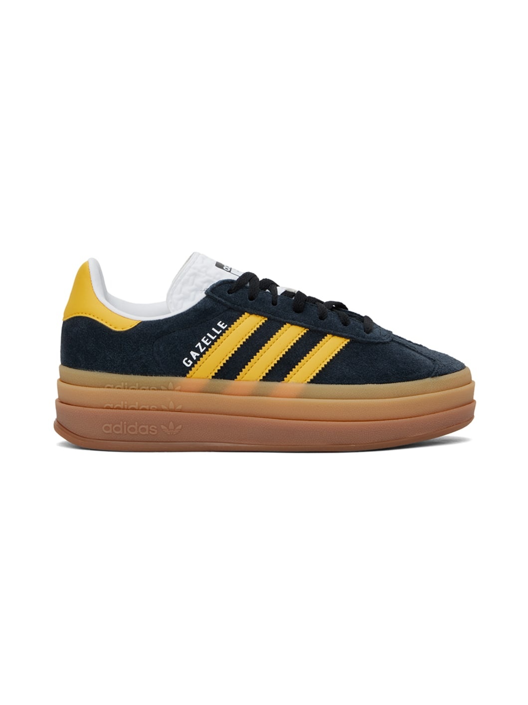 Black Gazelle Bold Sneakers - 1