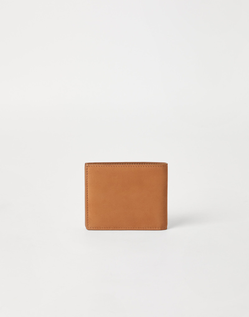 Brunello Cucinelli Nubuck wallet outlook