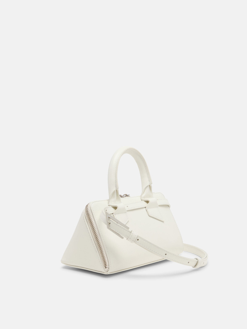 ''FRIDAY'' WHITE MINI HANDBAG 3