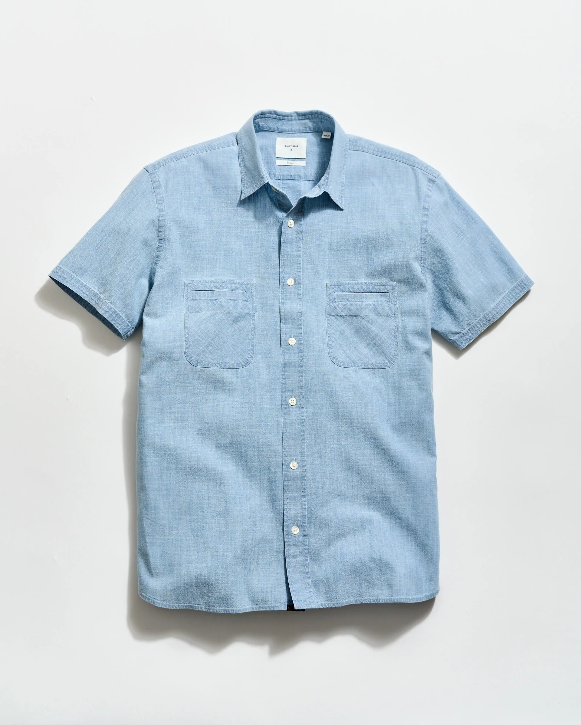 Short Sleeve Chambray Donelson Shirt - 1