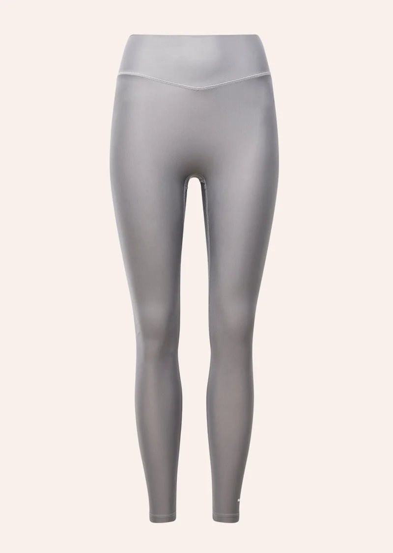 FAIRMONT FULL LENGTH LEGGING IN SILVER SHINE - 1