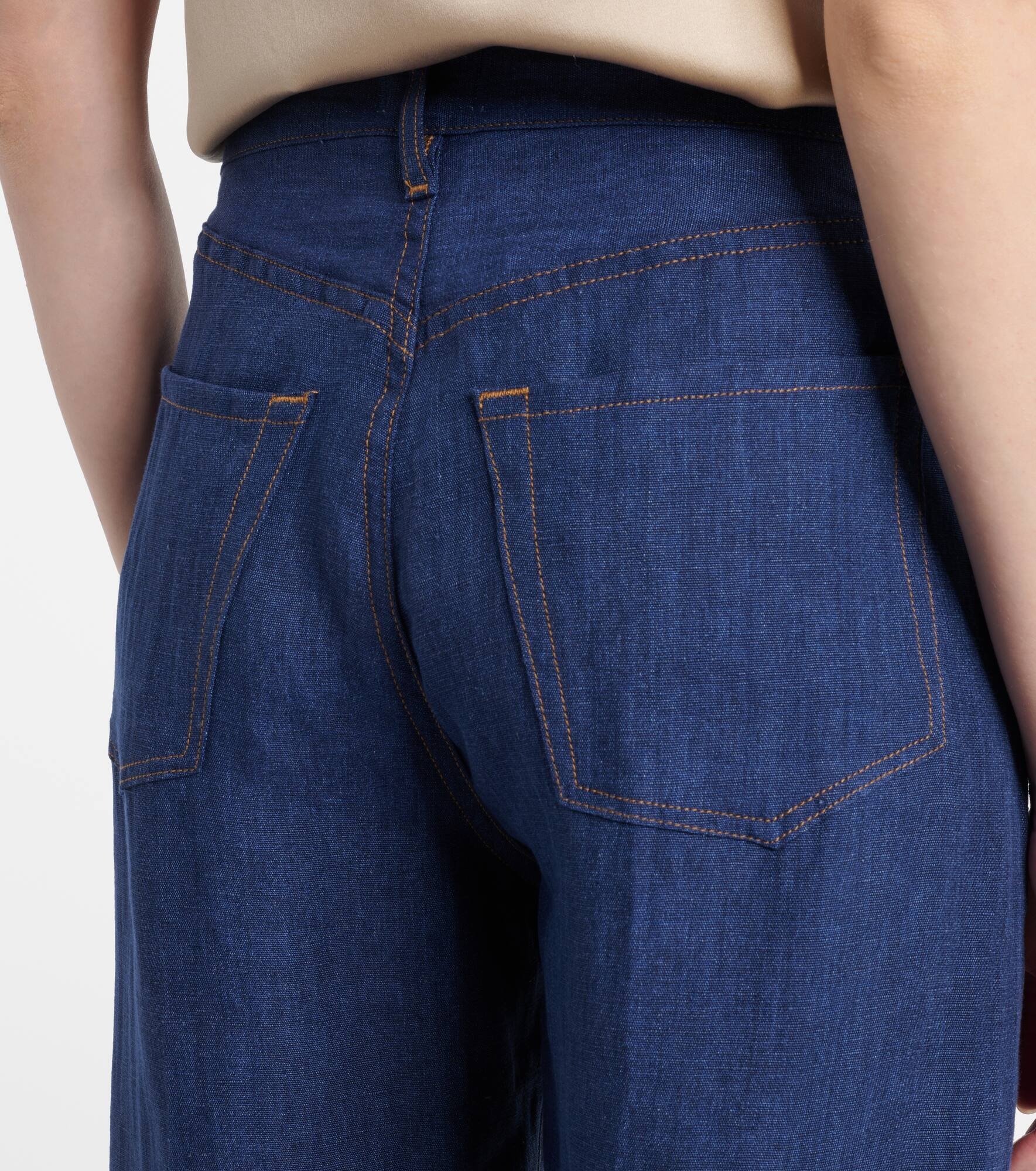 x Argent Ayla mid-rise wide-leg jeans - 6