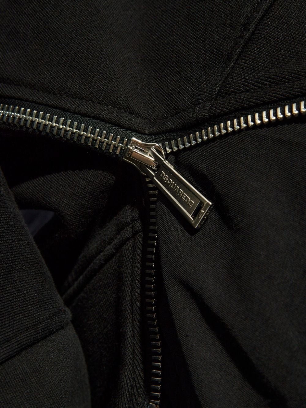 zip-detail cotton sweatshirt - 5