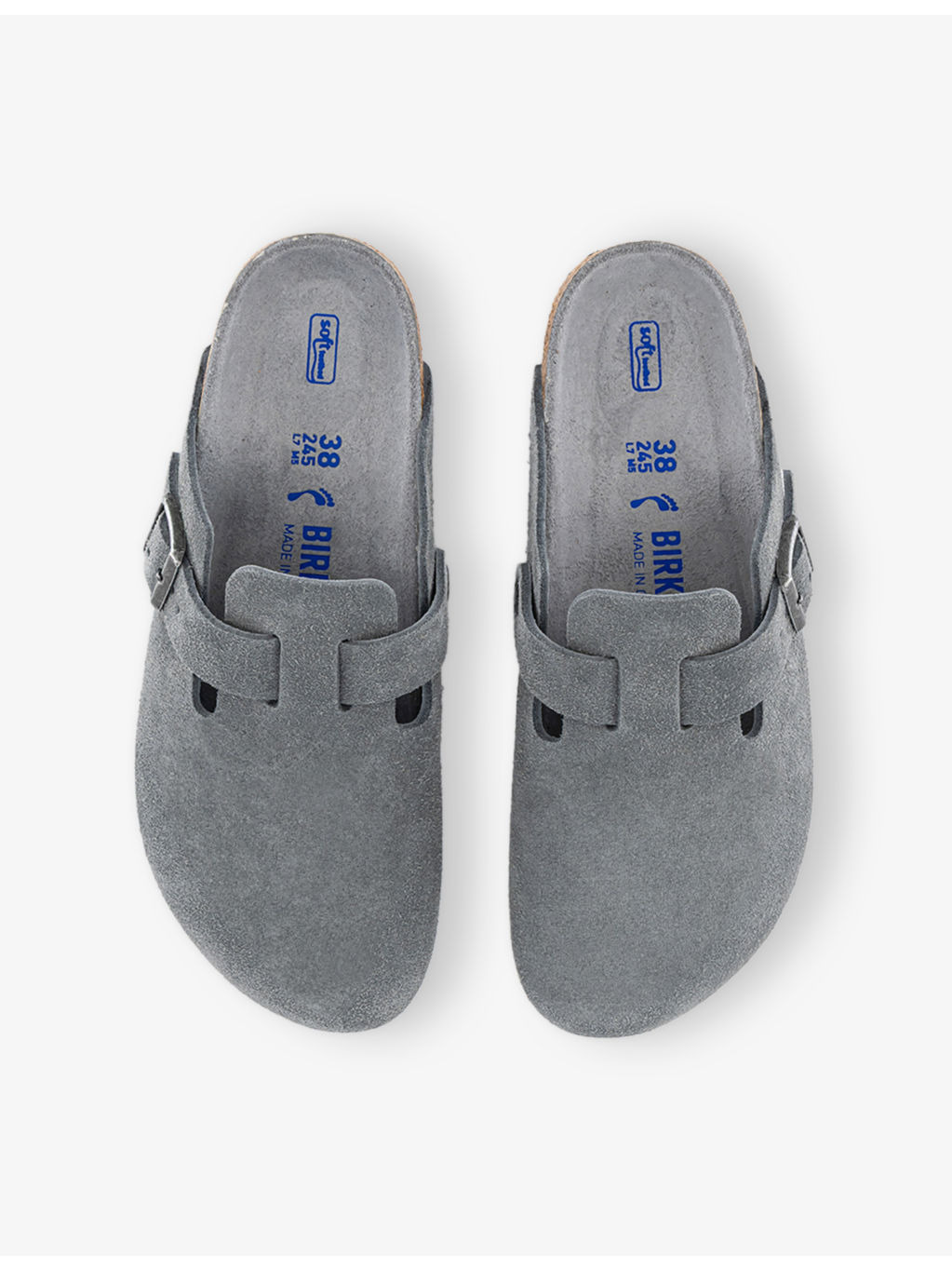 Boston Suede Clogs - 2