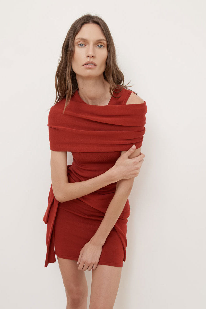 Classic Cardigan - Rosso - 8