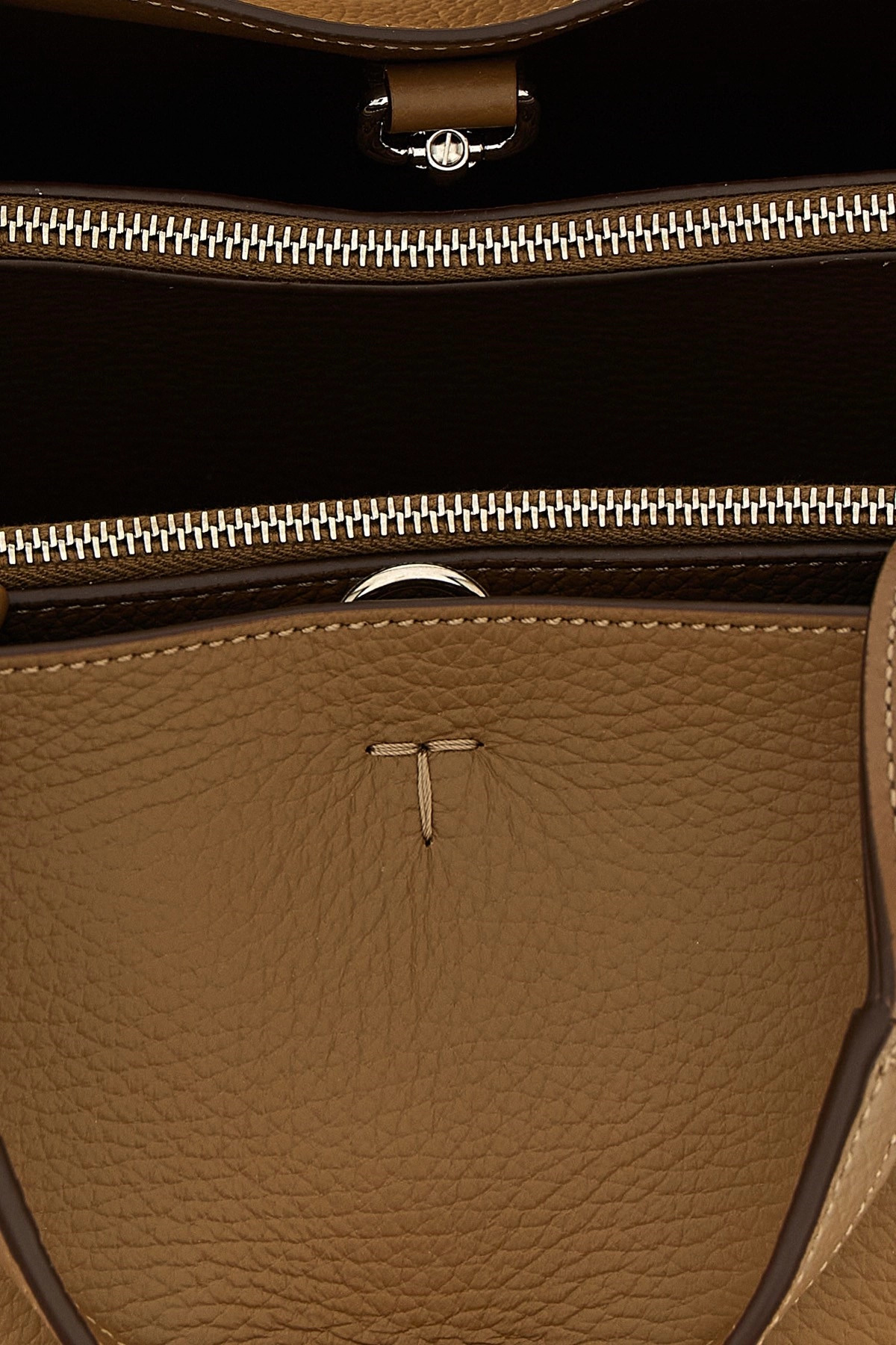 Mini leather handbag - 5