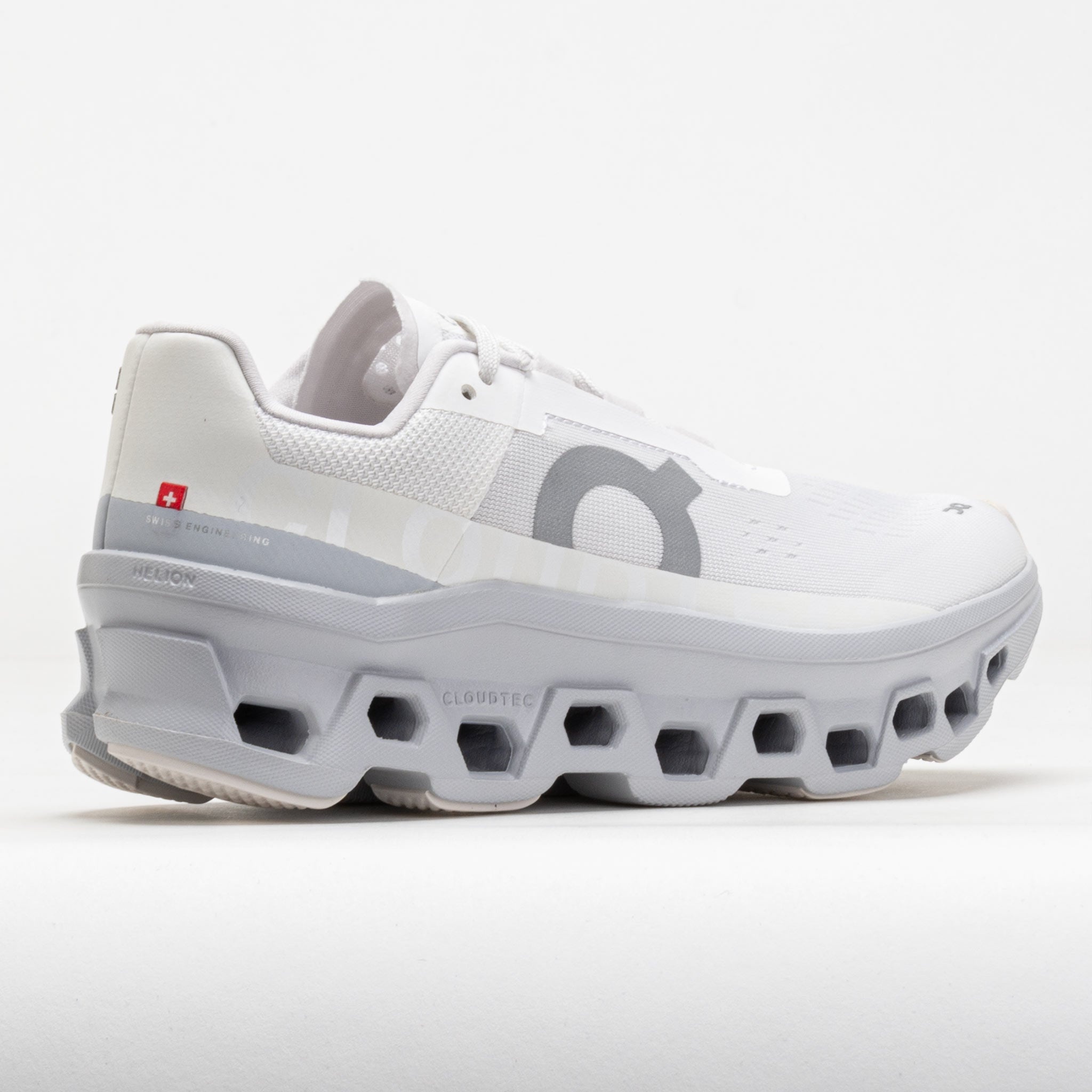 On Cloudmonster Women's White/Glacier - 6
