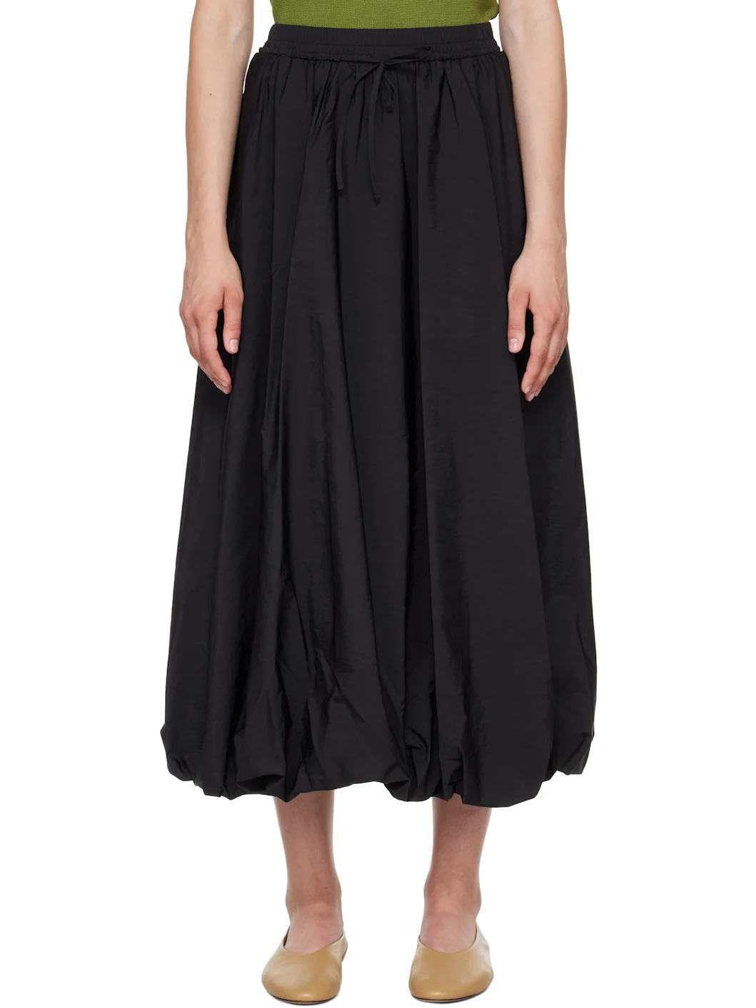 Black Ciurma Midi Skirt - 1