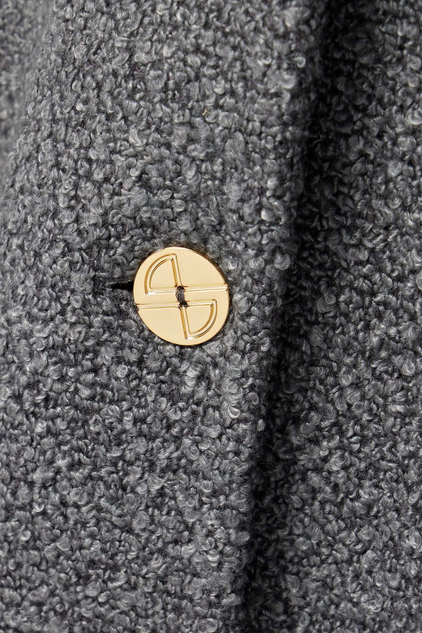 PATOU Elliptic wool-blend bouclé coat | netaporter | REVERSIBLE