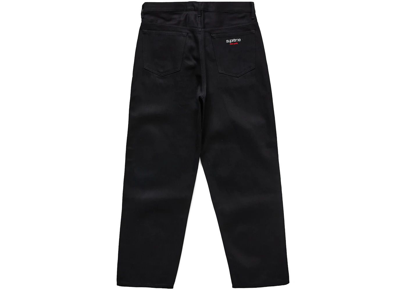 Supreme Rigid Baggy Black Selvedge Jean Rigid Black - 2