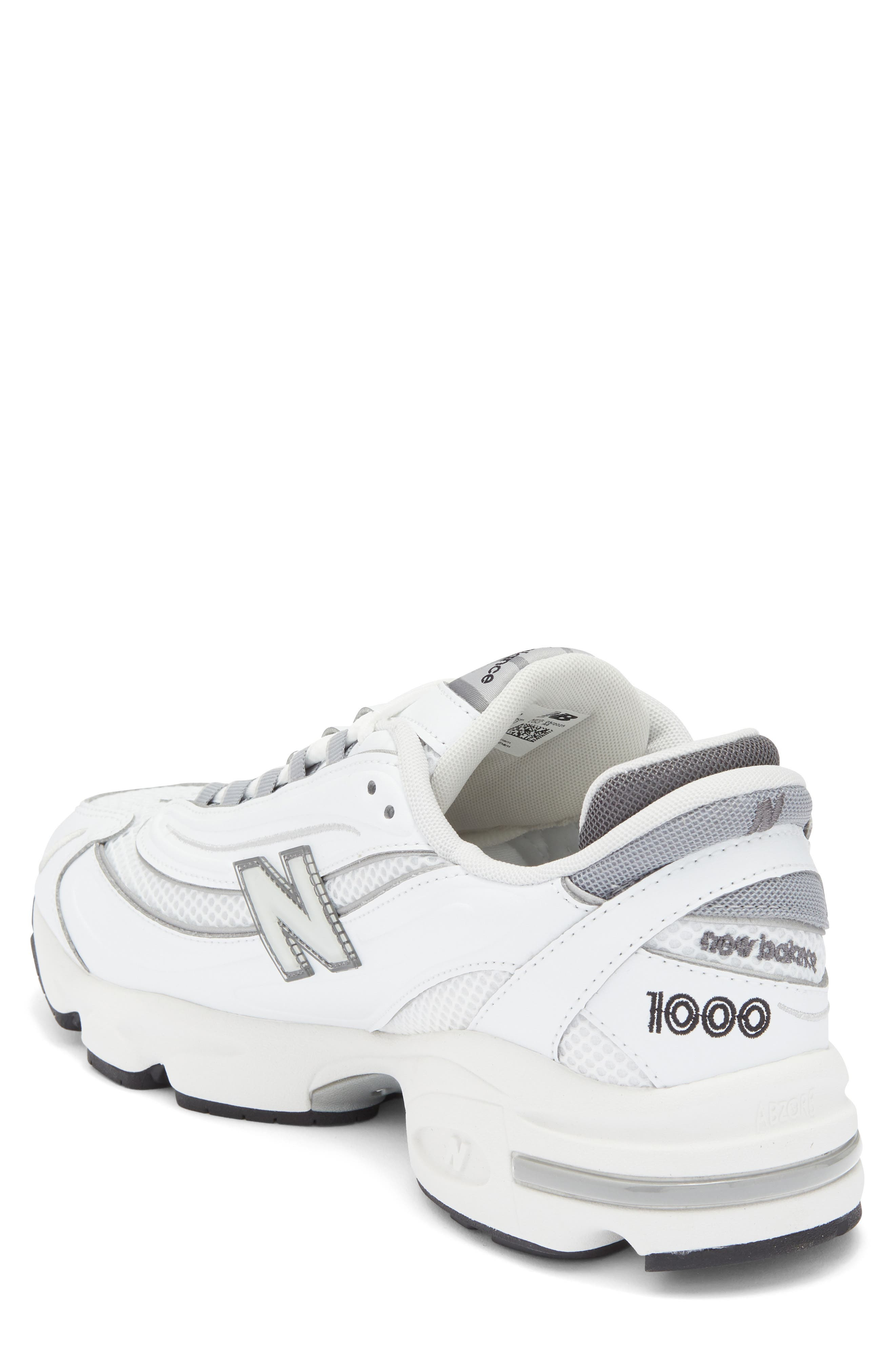 New Balance Gender Inclusive 1000 Sneaker in White/Grey Matter at Nordstrom - 2