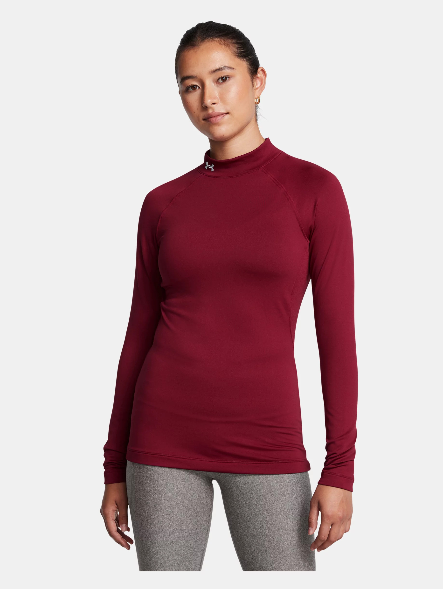 Women's ColdGear® Mock Neck Long Sleeve - 2