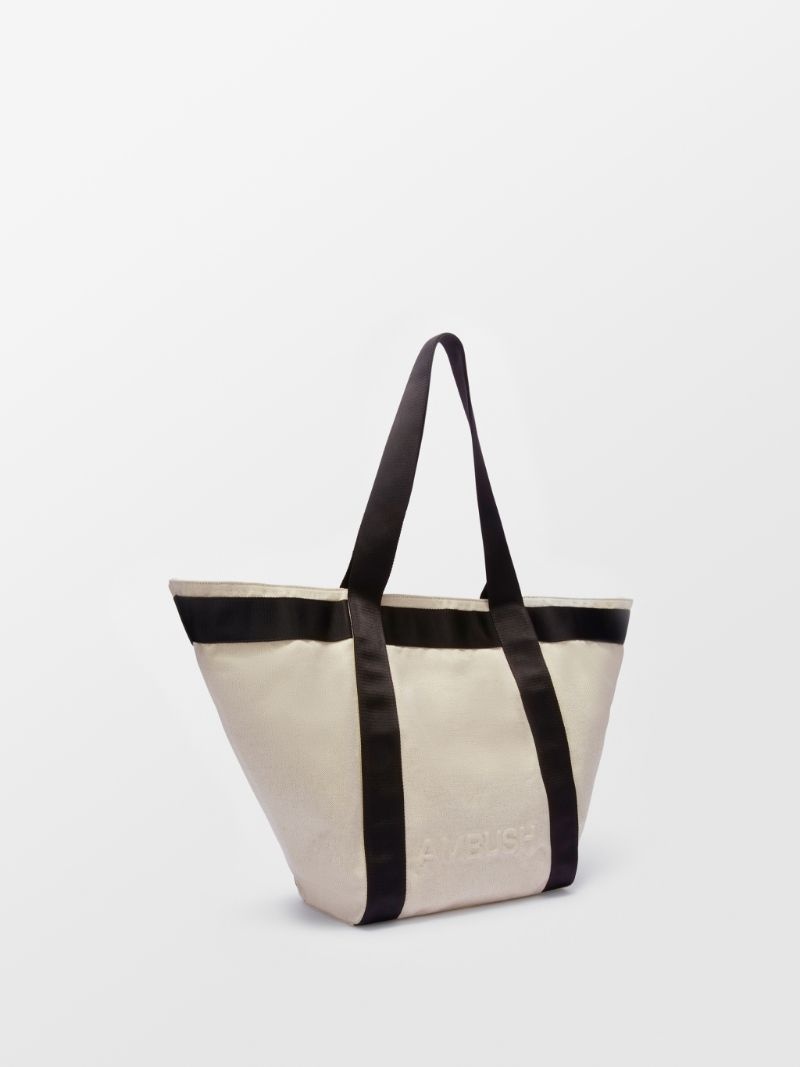 EMBOSS LOGO MEDIUM TOTE - 4