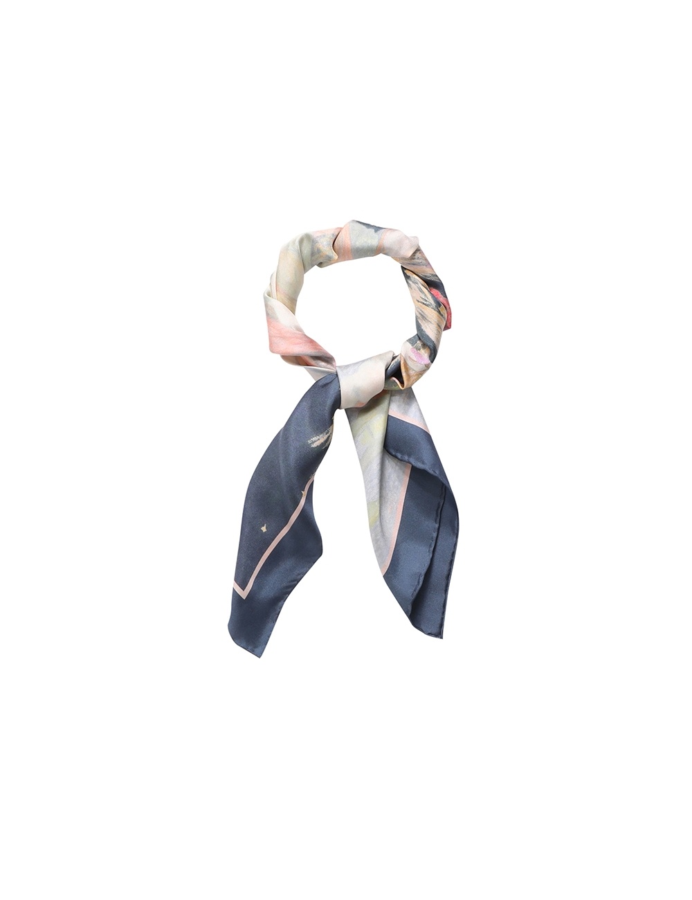 SILK SQUARE SCARF - 1