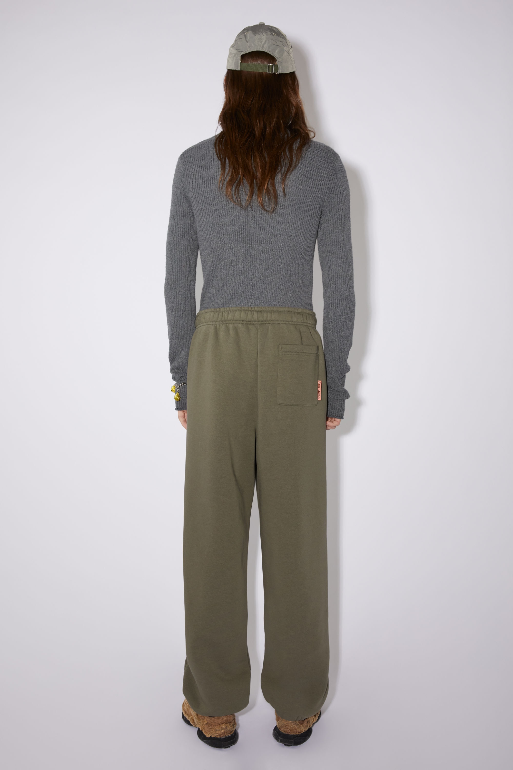 Fleece sweatpants - Taupe grey - 3