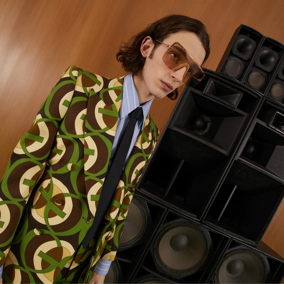Plain silk tie - 3