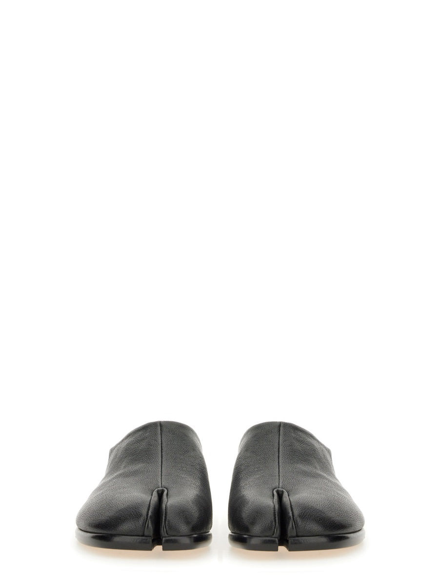 Maison Margiela Men Leather Tabi Mules - 3