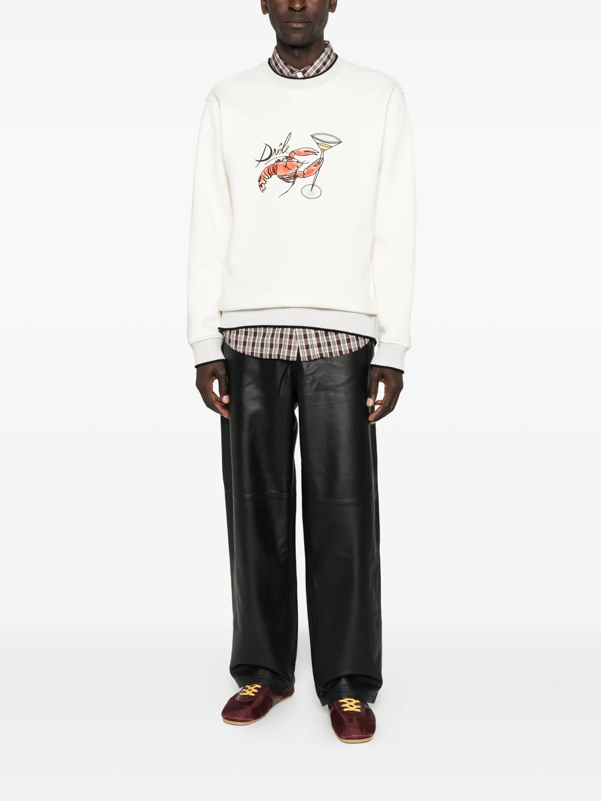 Drole De Monsieur Graphic-print Sweatshirt - 2