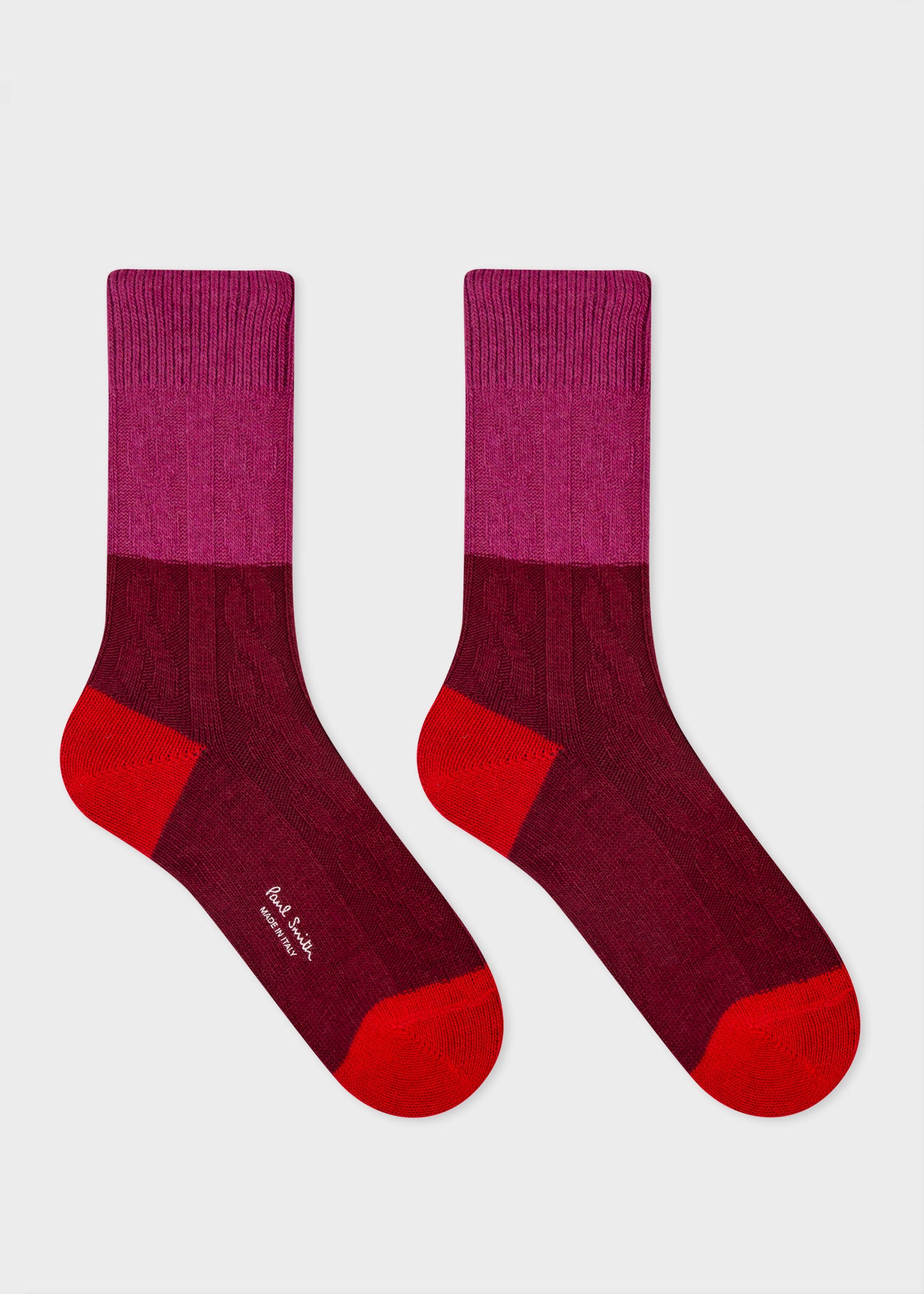 Cashmere-Blend Chunky Knit Socks - 2