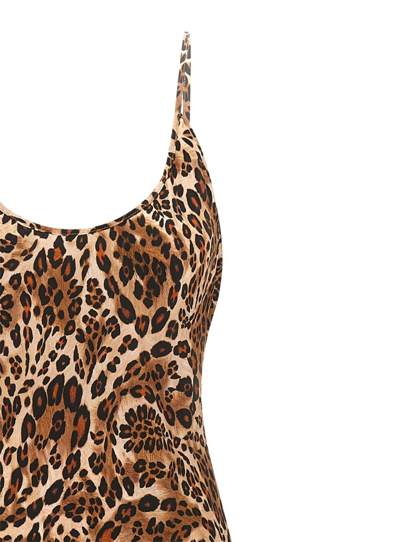 Chalia animal-print midi dress 4
