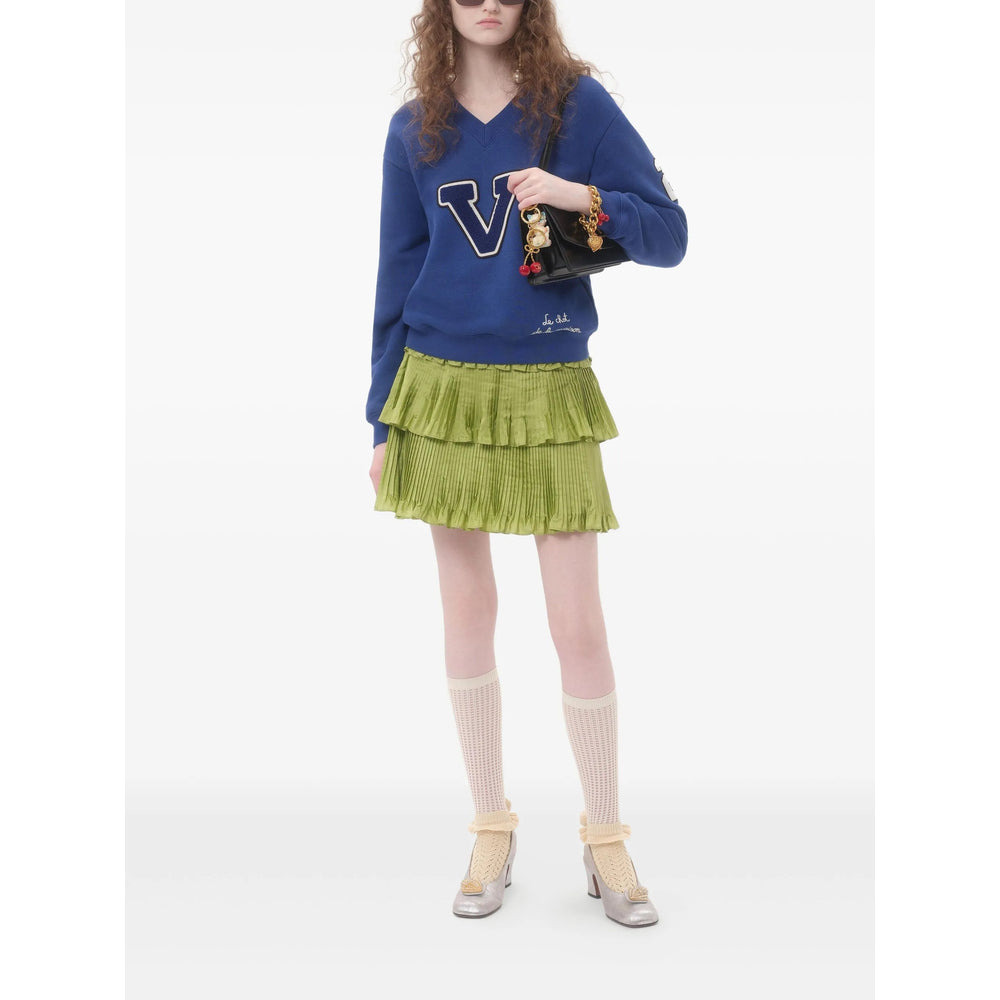 Valentino Green Skirts - Straight Skirts Women - 5