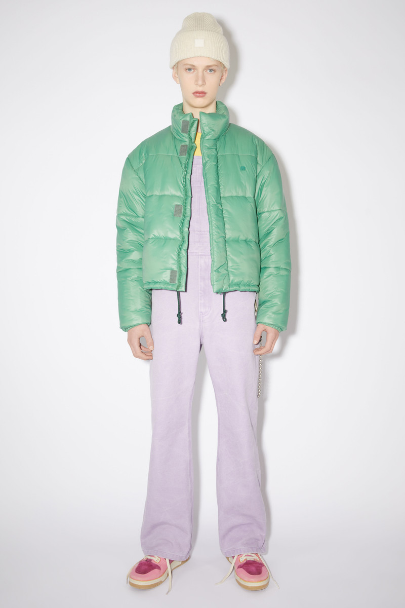 Acne Studios High top leather sneakers - Pink/beige outlook