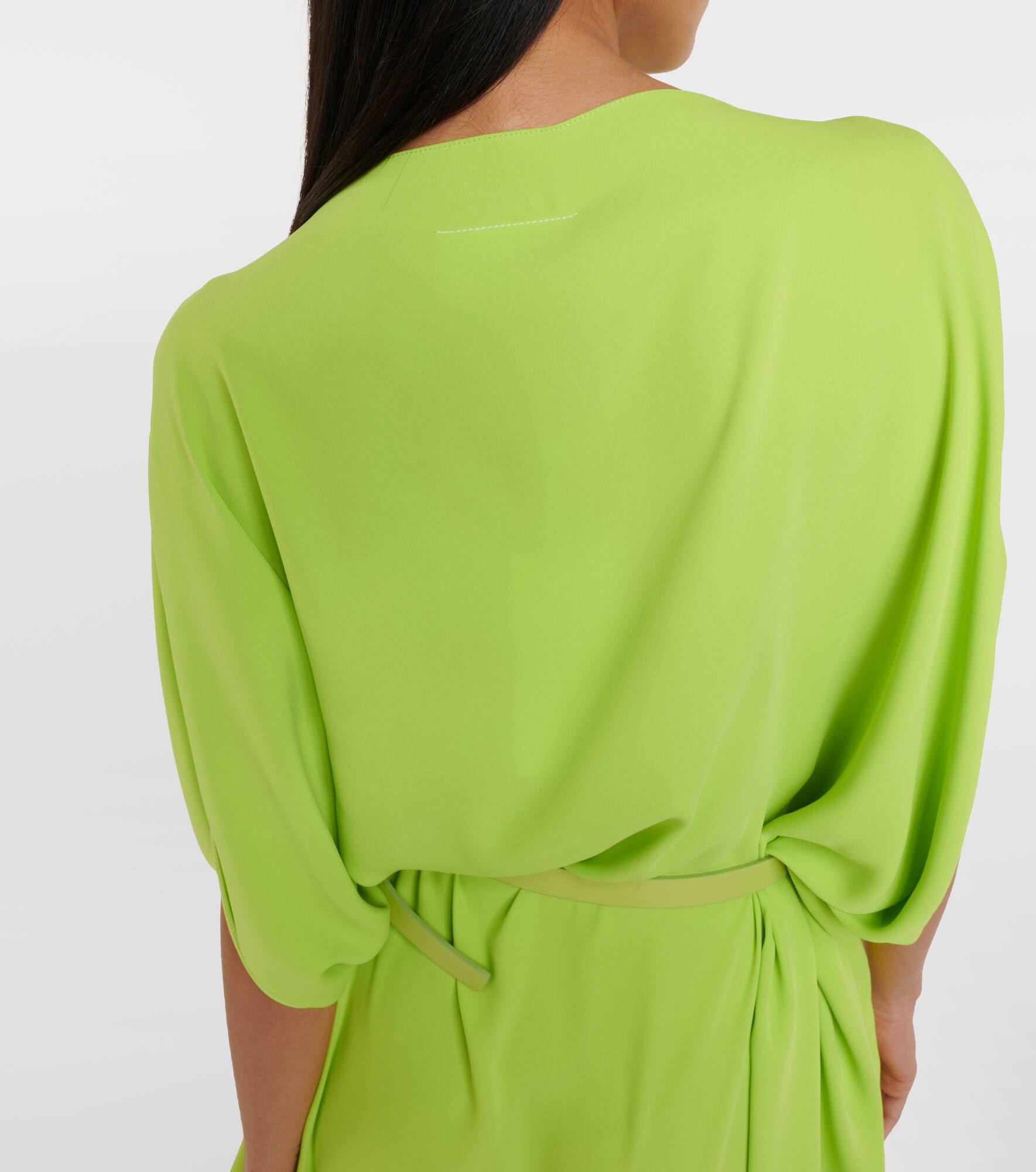 Belted midi dress - 6