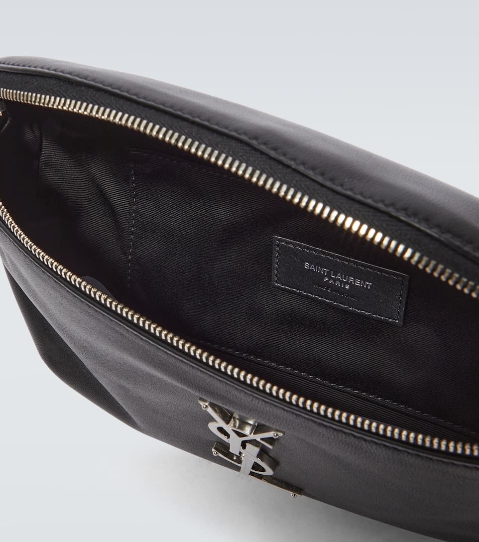 Cassandre leather belt bag - 4
