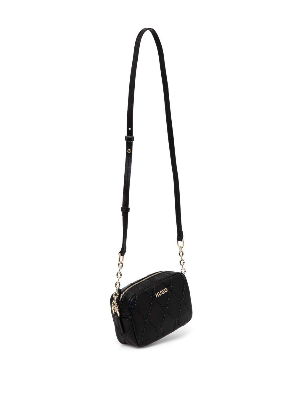 debossed-monogram cross body bag - 2