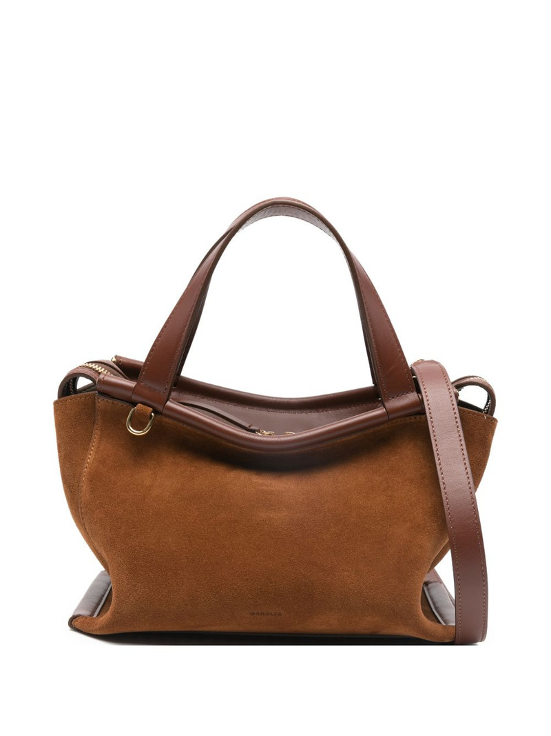 Ida suede tote bag 1