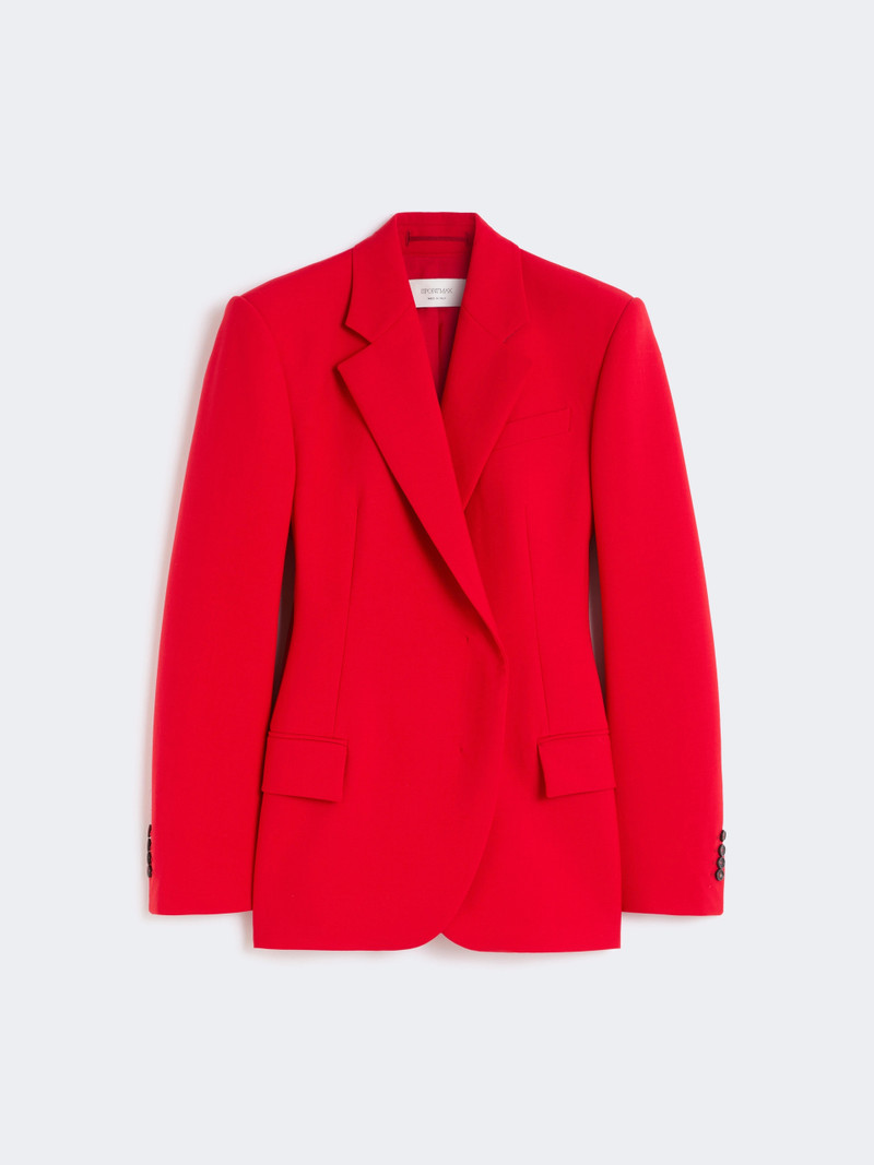 GUFO Stretch-wool double-breasted blazer - RED 1