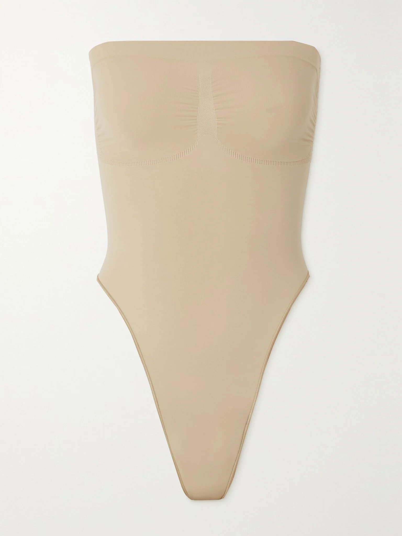 Seamless Sculpt Sculpting thong bodysuit - Clay Neutral - 1