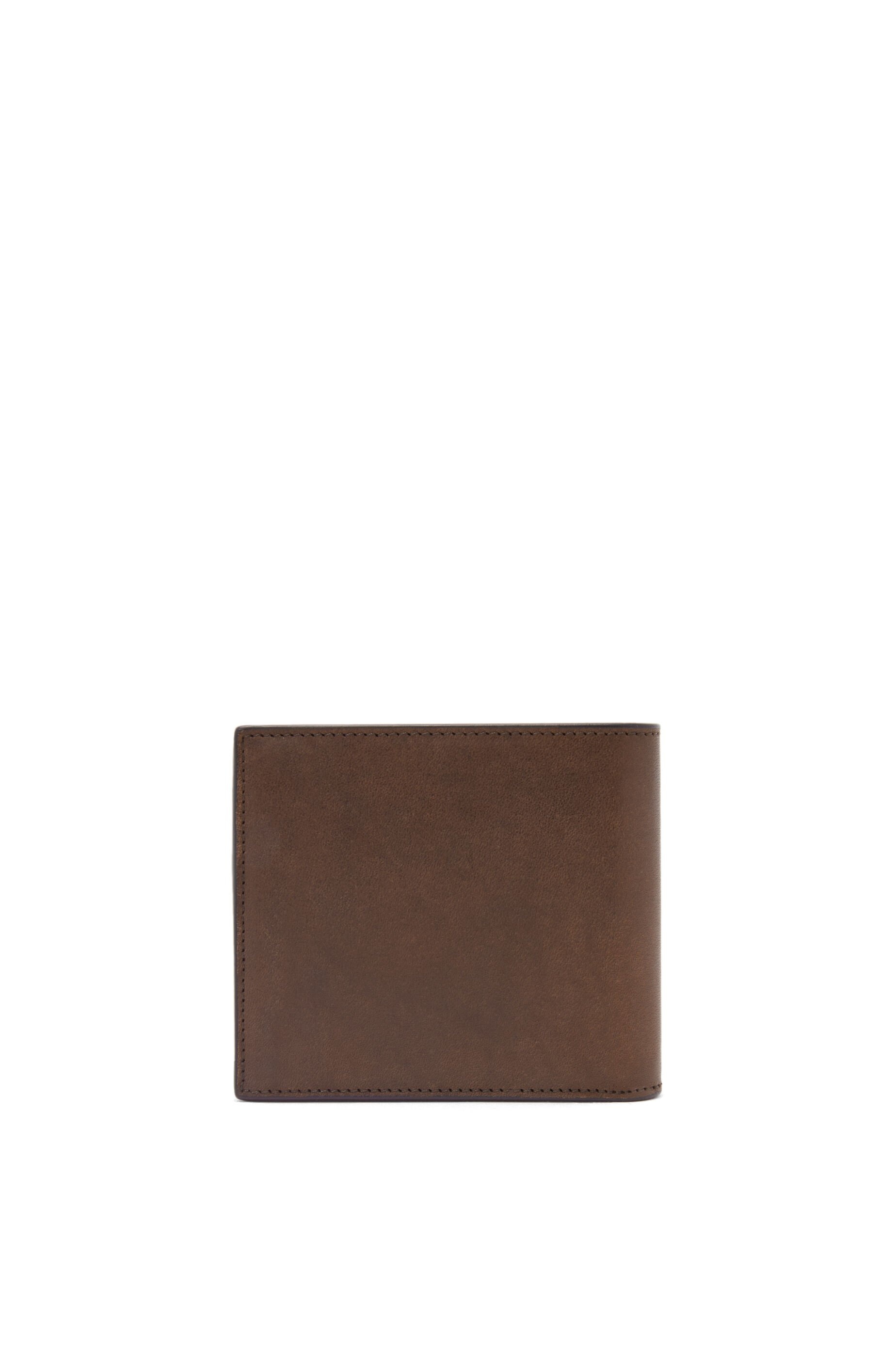 Bifold coin wallet in vegetable-tanned calfskin - 4
