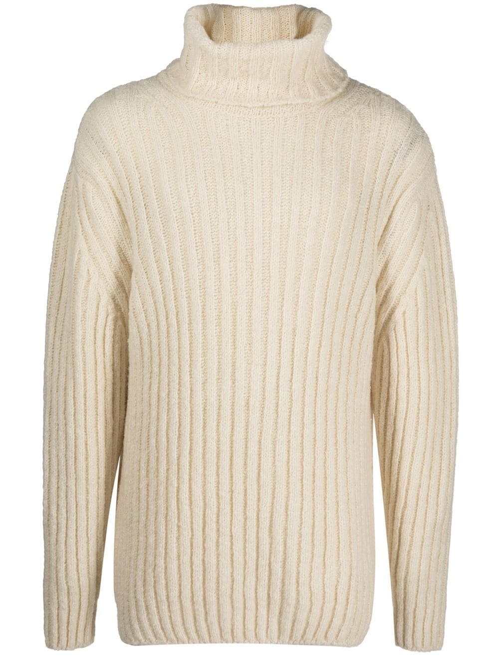 roll-neck knit jumper - 1