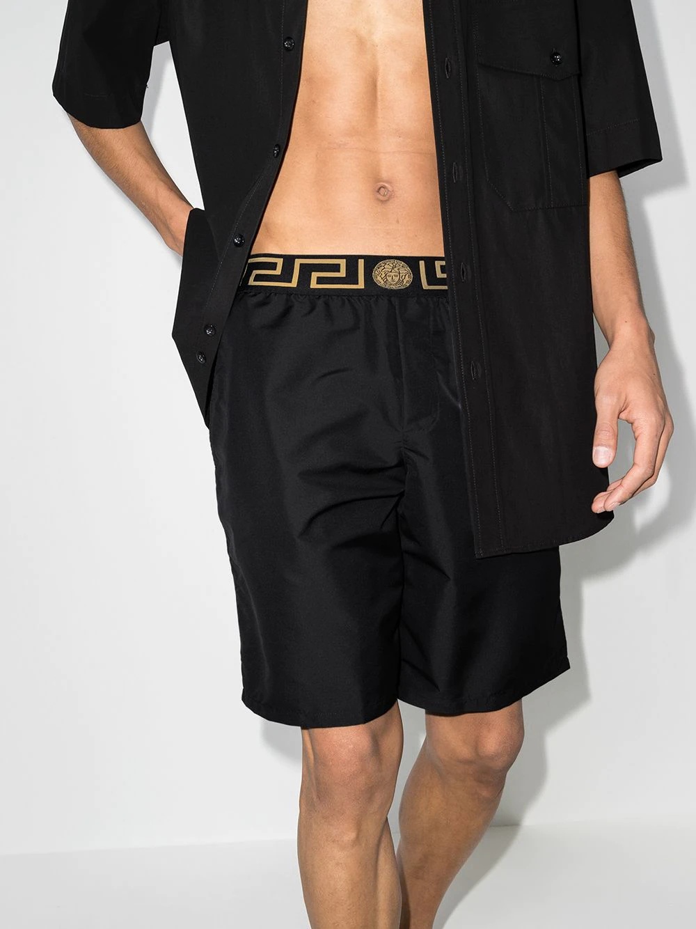 Greca Key swim shorts - 2